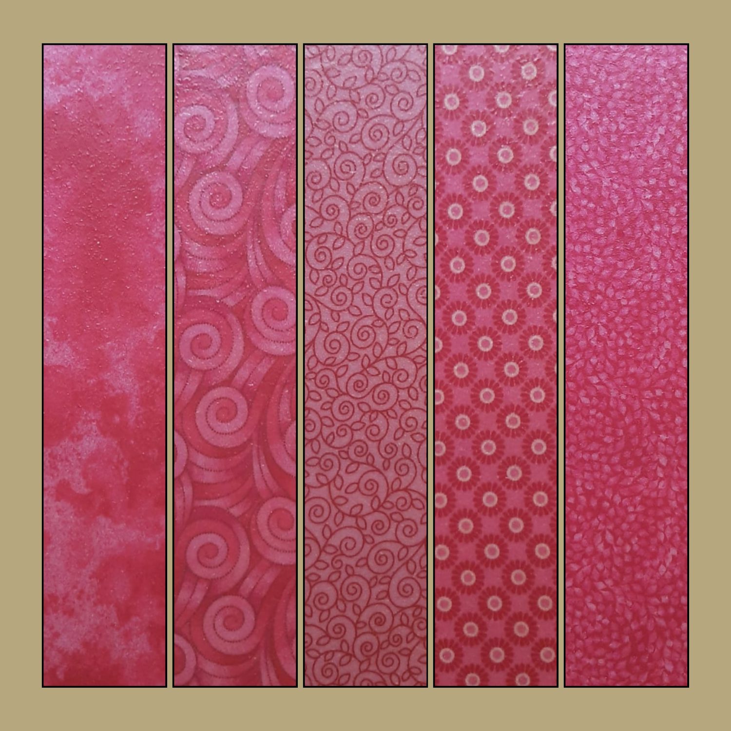 Beeswax Wrap – Pink - Random Pattern – 100% Cotton - Image 2