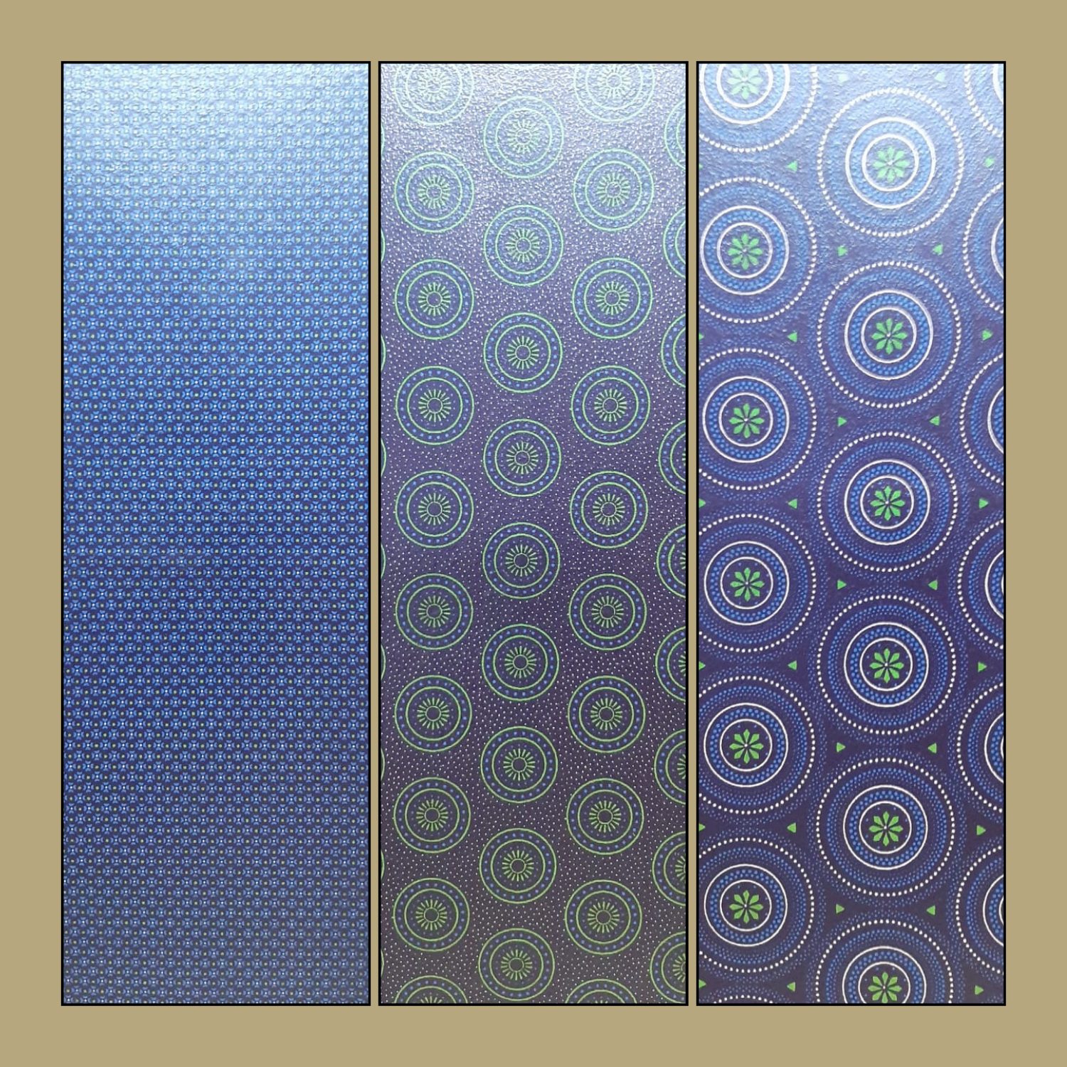 Beeswax Wrap - Purple - Random Pattern – Cotton Blend - Image 2