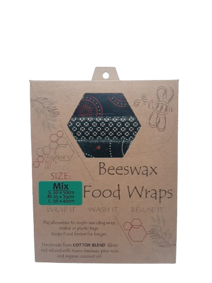 Beeswax Wrap - Dark Green - Various – Cotton Blend