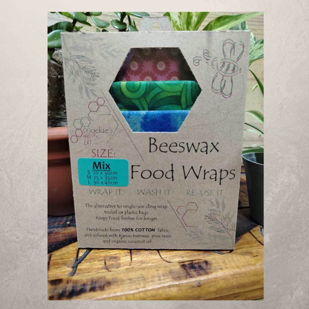Beeswax Wrap - Fabulously Fruity – 3 Random Colors - Random Pattern – 100% Cotton