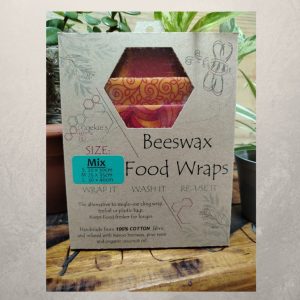 Beeswax Wrap - Fabulously Fruity – Orange - Random Pattern – 100% Cotton