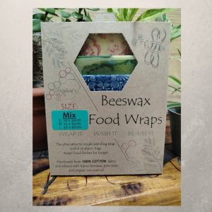 Beeswax Wrap - Scatterlings – 3 Random Colors - Random Pattern – 100% Cotton
