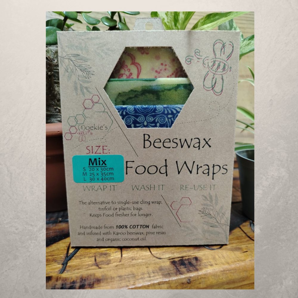 Beeswax Wrap - Scatterlings – 3 Random Colors - Random Pattern – 100% Cotton