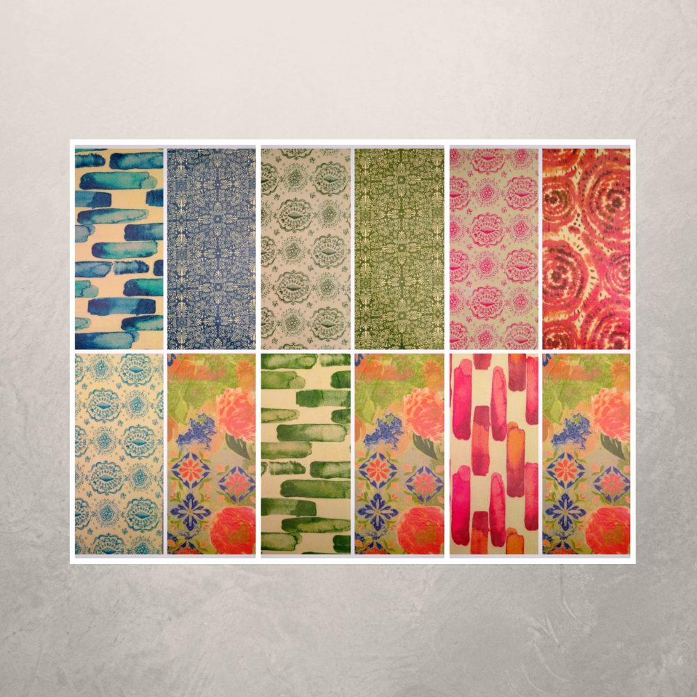 Beeswax Wrap - Scatterlings – 3 Random Colors - Random Pattern – 100% Cotton - Image 3