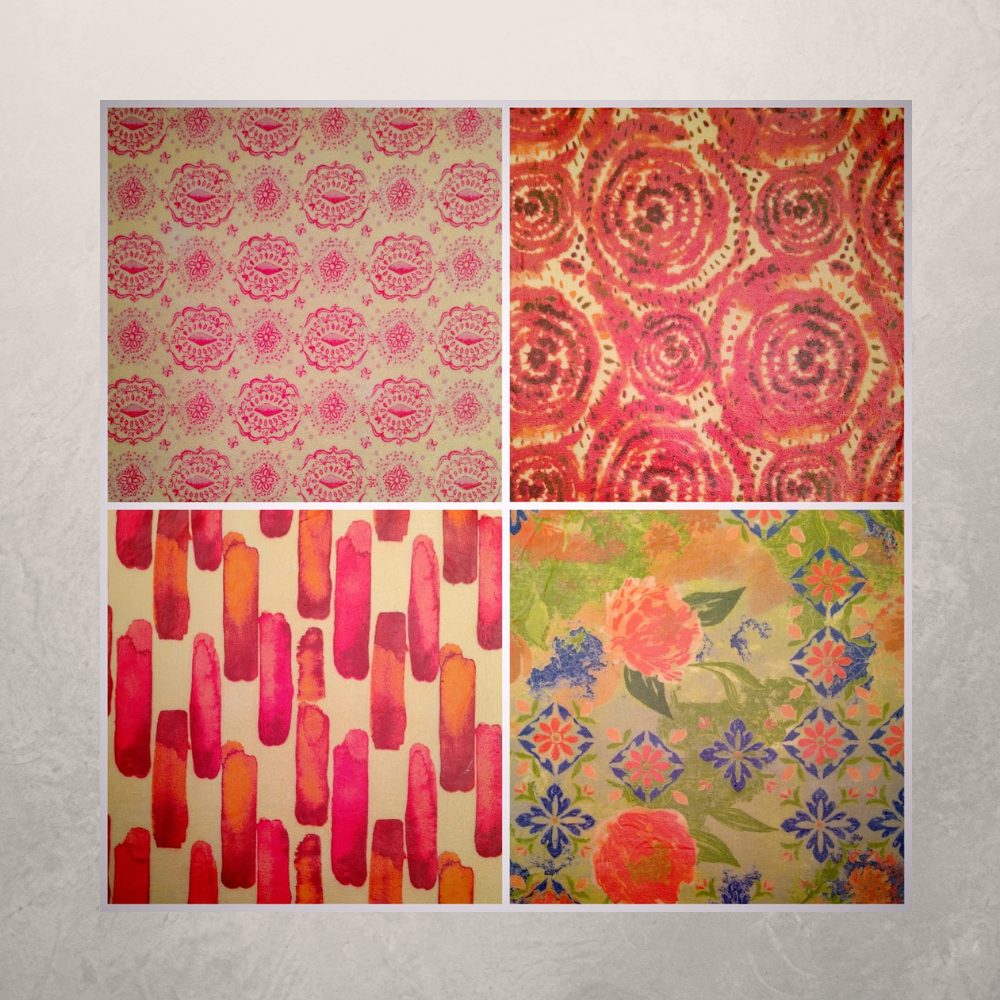 Beeswax Wrap - Scatterlings – Shades of Red - Random Pattern – 100% Cotton - Image 3